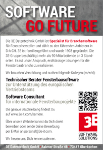 Stellenanzeige 3E Datentechnik GmbH